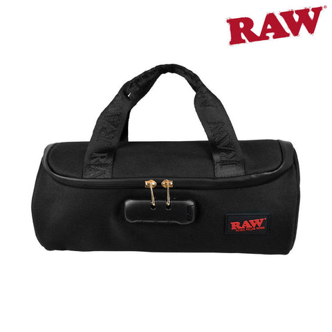 RAW DUFFLE MINI BLACK BAG - Tha Bong Shop 