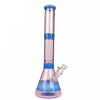 RED EYE TEK® 17" Colour Blocked Beaker Tube - Tha Bong Shop 