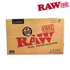 RAW CLASSIC NATURAL UNREFINED PRE-ROLLED LEAN CONES - 800/BOX