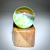 Uplifted Glass Green Rose Marble - Tha Bong Shop 