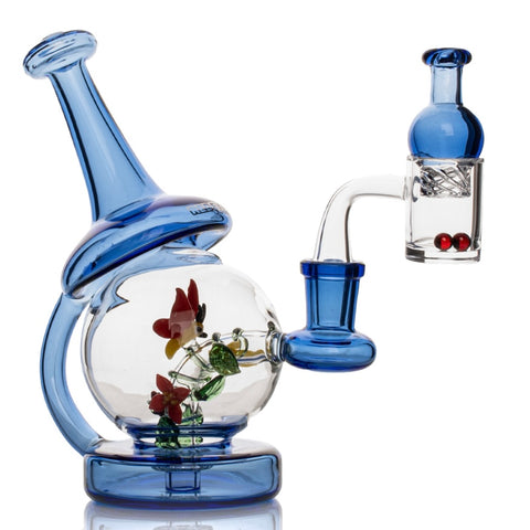 RED EYE GLASS® 6.5" Butterfly Concentrate Recycler Set