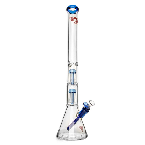 RED EYE GLASS®
24" 7mm Thick Wildwood Triple Chamber Beaker Base Water Pipe - Tha Bong Shop 