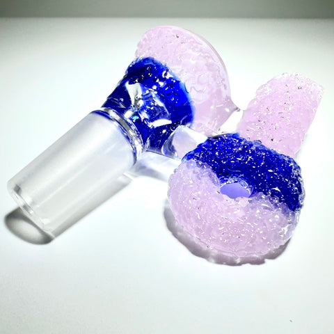 Niko BH Glass Purple Cobalt 14mm Sourkey Bowl - Tha Bong Shop 