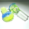 Niko BH Glass Light Green Blue  14mm Sourkey Bowl - Tha Bong Shop 