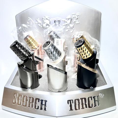 Scorch Heavy Metal Triple Flame Torch - Tha Bong Shop 