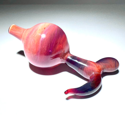 (Uplifted Glass Candy Apple Bubble Cap Carb Cap - Tha Bong Shop 