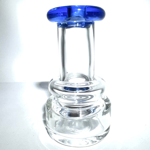 Mimzy Glass Dry Blue Lip Puffco Peak Glass Attachment - Tha Bong Shop 