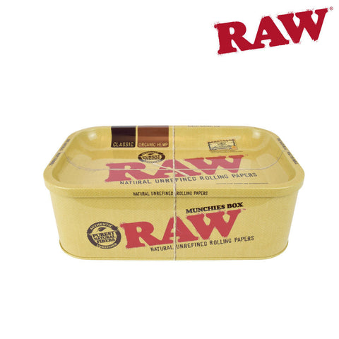 RAW MUNCHIES BOX TRAY - Tha Bong Shop 