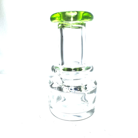 Mimzy Glass Dry Green Lip Puffco Peak Glass Attachment - Tha Bong Shop 