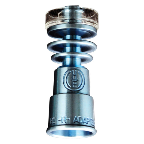 Highly Educated 14/18 Duali Ti And Quartz Hybrid Domeless Nail - Tha Bong Shop