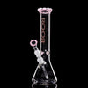 RooR Germany Pink Crown Leopard Print Label Beaker - Tha Bong Shop 